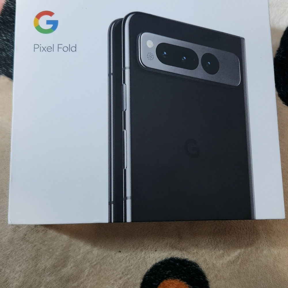 Google Pixel Fold Black Foldable Smartphone - Pixel Fold (Sealed) 256GB